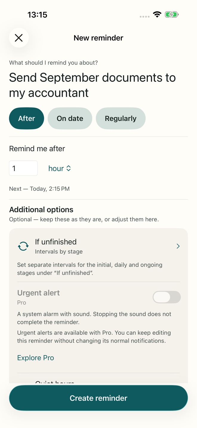 TillYouDo app example: How it works